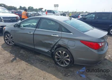 2013 Hyundai Sonata Limited 2.0T из США, поврежденный, VIN 5NPEC4AB7DH605792